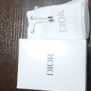 Dior trousse drawstring pouch new